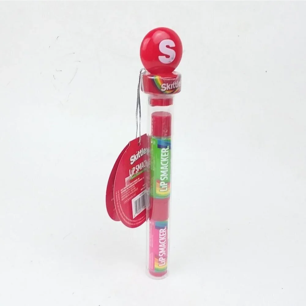 Skittles Candy Lip Smacker Set Green Apple Wild